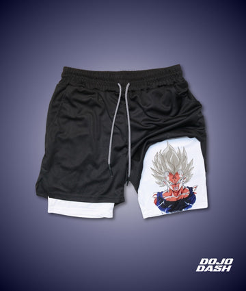 Dragon Ball Z 2-in-1 Gym Shorts - Goku